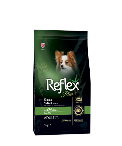 Reflex Plus Mini Small Breed Adult Dog Food Chicken 3kg