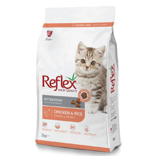 Reflex Kitten Food – Chicken and Rice 2kg