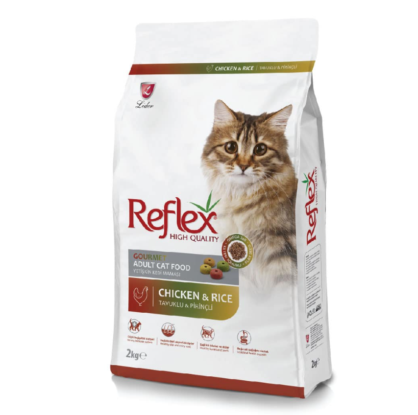 Reflex Adult Cat Food -gourmet Chicken & Rice 2Kg