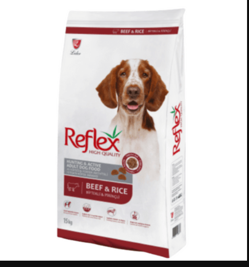 Reflex Hunting & Active Adult Dog Food – Beef & Rice 15Kg