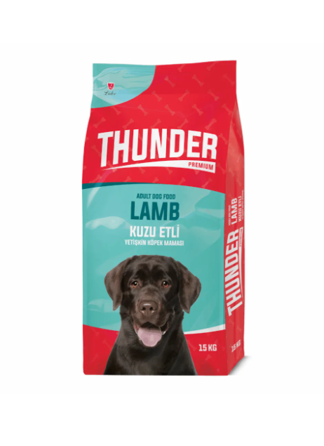 Thunder Adult Dog Food Lamb And Rice 15kg