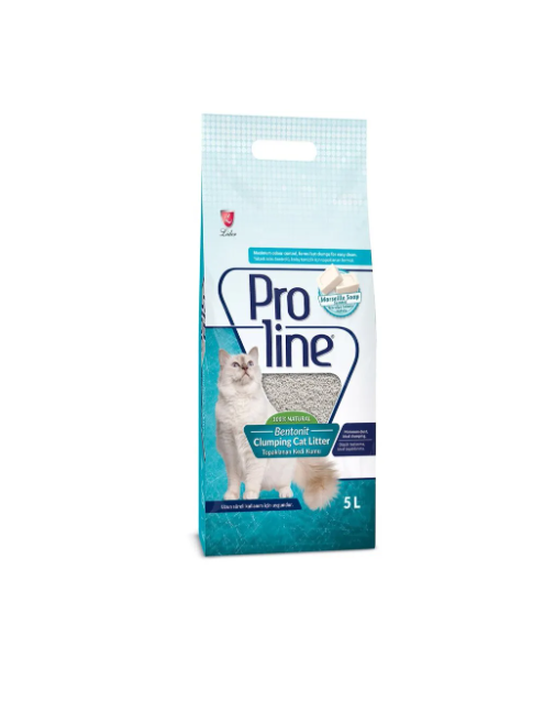 Proline Bentonite Clumping Cat Litter – Marseille Soap Scented 5L